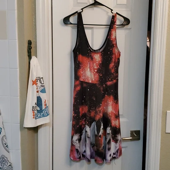 See You Monday | Dresses | See You Monday Retro Unicorn Dress | Poshmark